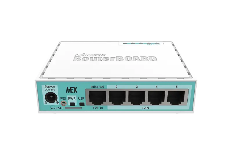 MikroTik RB750Gr3 · Routers