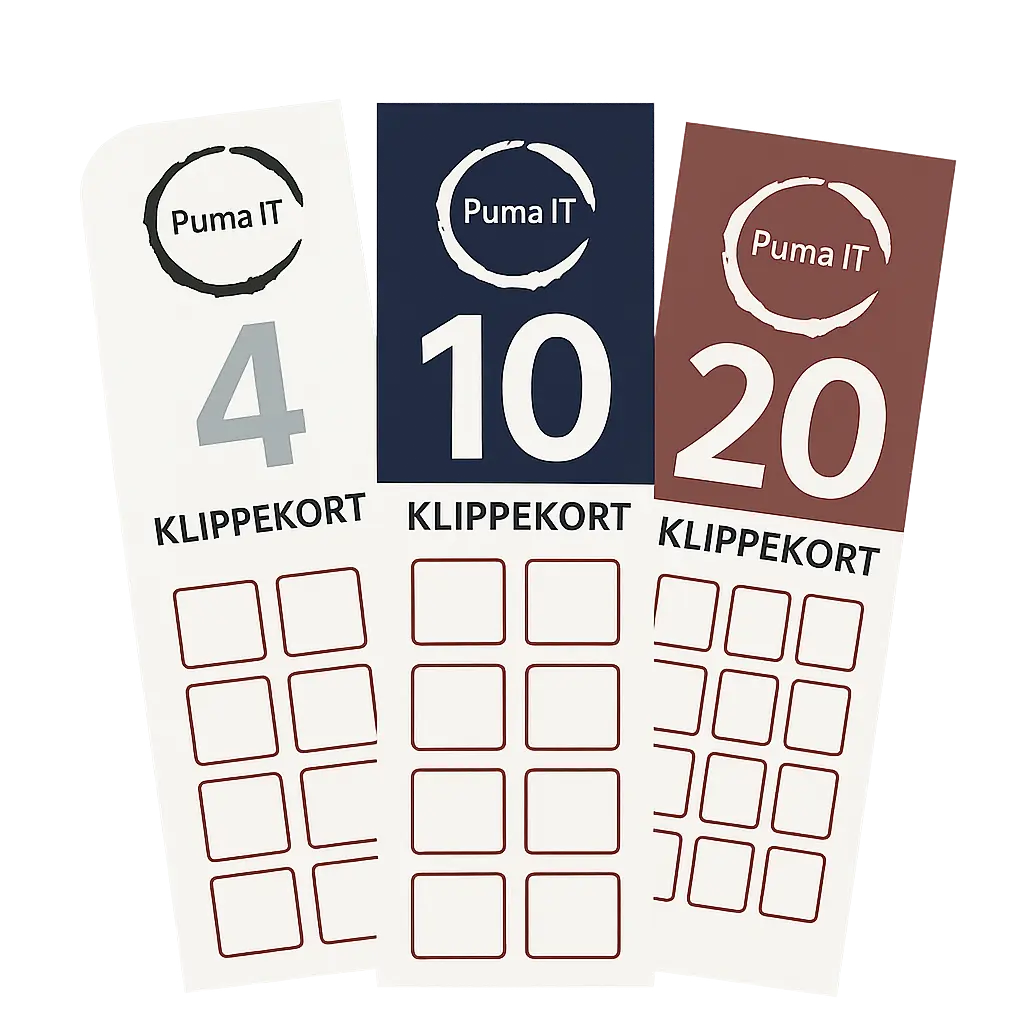 50-timers klippekort