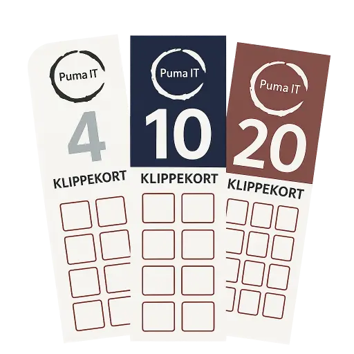 [prepaid-20] 20-timers klippekort